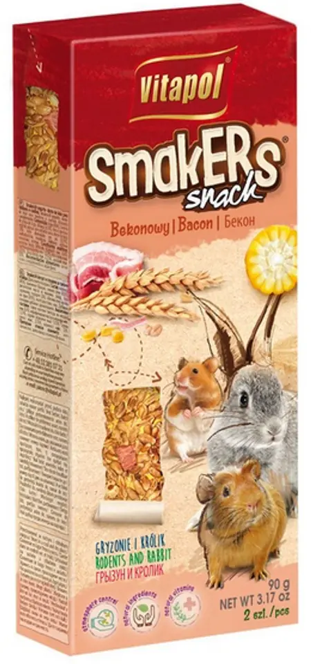 ⁨Vitapol zvp-1119 Snack 90 g Hamster, Mouse, Rabbit⁩ at Wasserman.eu