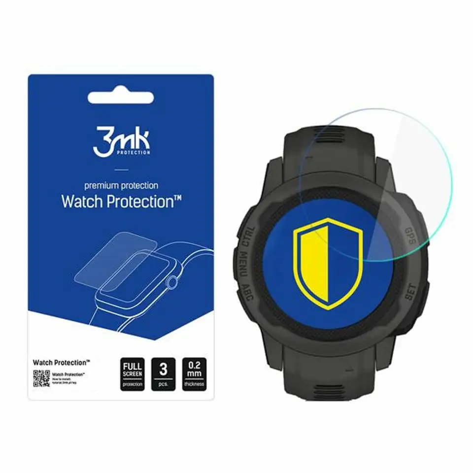 ⁨3MK FlexibleGlass Garmin Instinct 2S Watch Hybrid Glass⁩ at Wasserman.eu