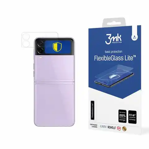 ⁨3MK FlexibleGlass Lite Samsung Z Flip 3 5G Szkło Hybrydowe Lite Front⁩ w sklepie Wasserman.eu