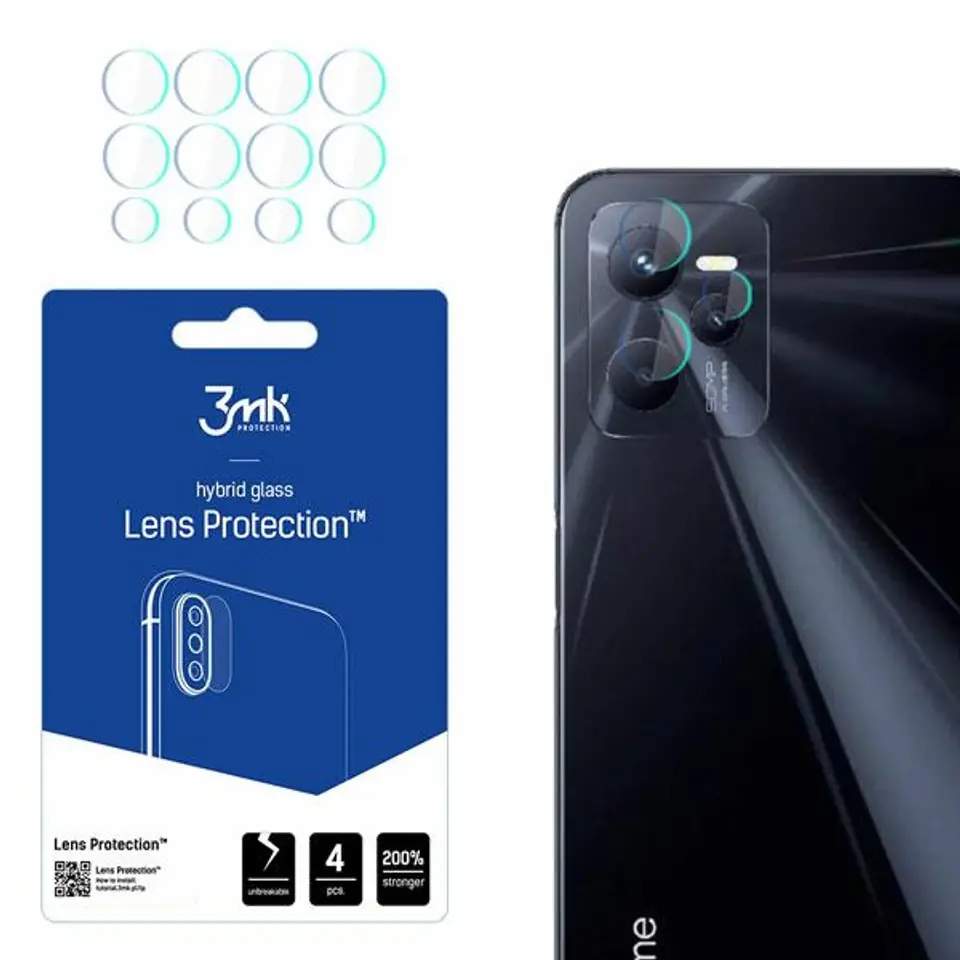 ⁨3MK Lens Protect Realme C35 Protection for 4pcs Camera Lens⁩ at Wasserman.eu