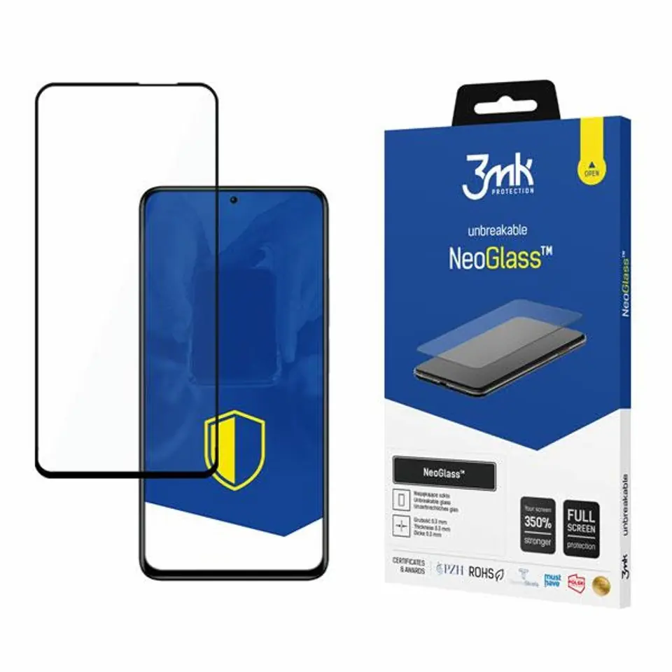⁨3MK NeoGlass Xiaomi Redmi Note 11 Pro 5G/Pro+ 5G black/black⁩ at Wasserman.eu