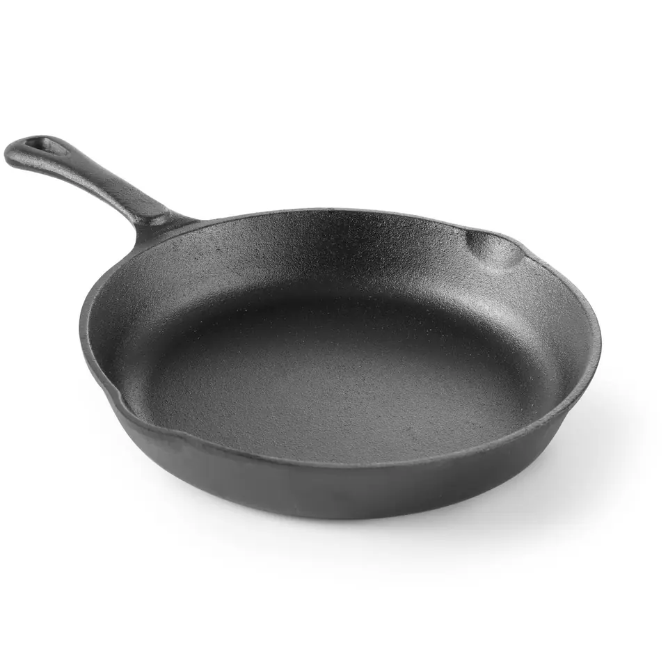 ⁨Universal cast iron frying pan - avg. 260 mm - Hendi 629949⁩ at Wasserman.eu