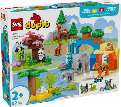⁨DUPLO 10446 3in1 Wild Animal Families⁩ at Wasserman.eu