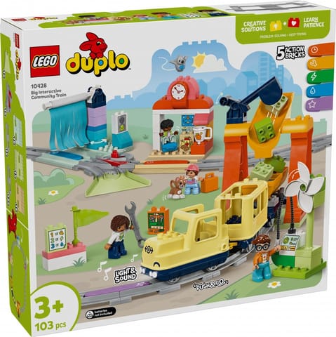 ⁨DUPLO 10428 Big Interactive Community Train⁩ at Wasserman.eu