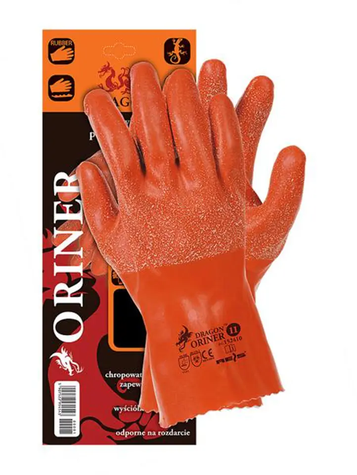 ⁨ORINER INSULATED RUBBER GLOVES 30CM, SIZE 9⁩ at Wasserman.eu