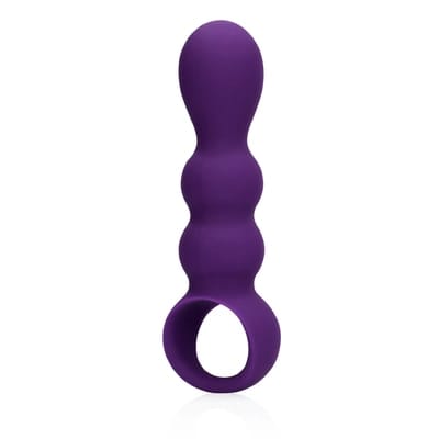 ⁨Loveline Wibrator anatomiczny Clear Purple - model łezka, silikonowy⁩ w sklepie Wasserman.eu