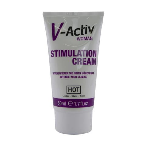 ⁨HOT V-Activ Krem dla kobiet stymulujący olejki eteryczne 50ml⁩ w sklepie Wasserman.eu