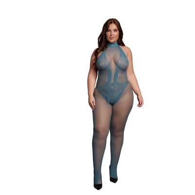 ⁨Le Desir Bodystocking Queen Size kabaretka i koronka XL-4XL⁩ w sklepie Wasserman.eu