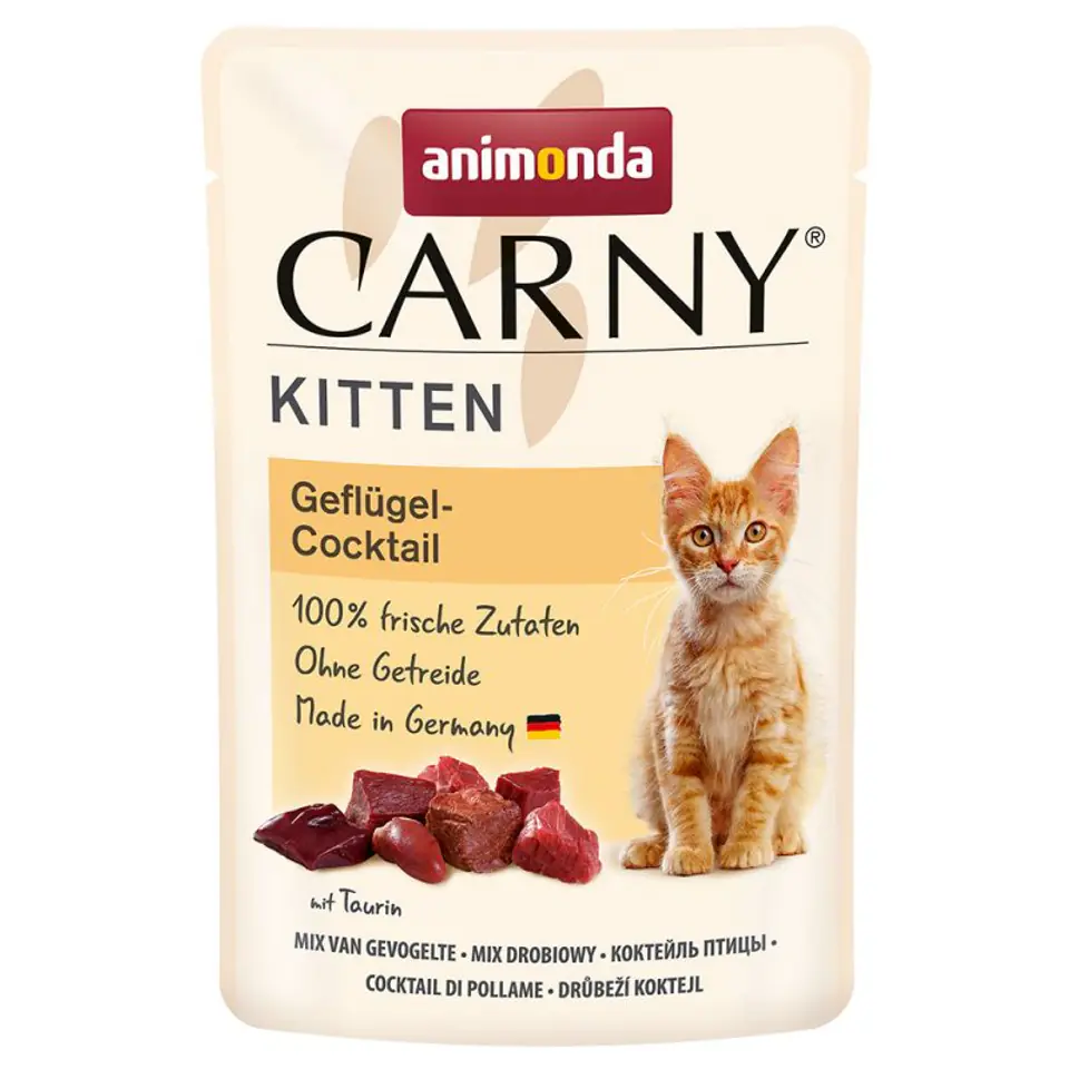 ⁨ANIMONDA Carny Kitten poultry cocktail 85 g⁩ at Wasserman.eu