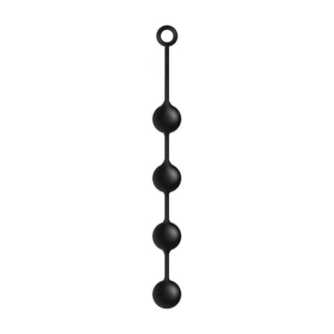 Boneyard Ass Ballz XL - Koraliki silikonowe L, 46 cm, czarne w sklepie Wasserman.eu