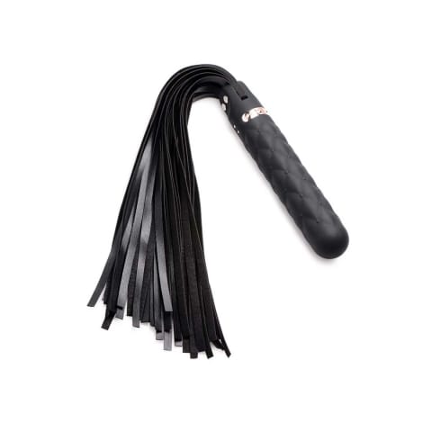 ⁨XR Brands Vibra Lasher silikonowy model intymny z uchwytem i biczem⁩ w sklepie Wasserman.eu