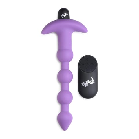⁨XR Brands BANG Toy silikonowe kulki analne z pilotem, 28 programow⁩ w sklepie Wasserman.eu