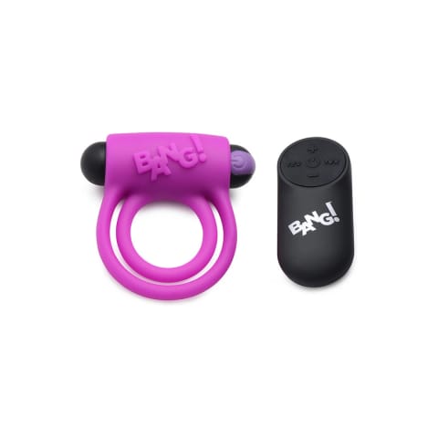 ⁨XR Brands BANG Toy Pierścień silikonowy z wibracjami i pilotem wodoodporny⁩ w sklepie Wasserman.eu
