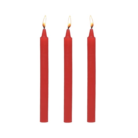 ⁨XR Brands Candle Drip Set - zestaw 3 bezzapachowych świec do masażu⁩ w sklepie Wasserman.eu