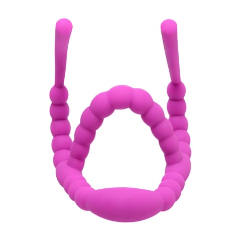 ⁨XR Brands rozpychacz anatomiczny silikonowy rożowy 5 cali⁩ w sklepie Wasserman.eu