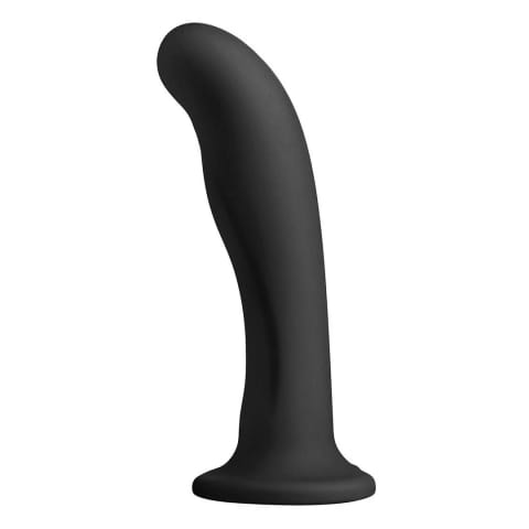 ⁨XR Brands Strap-On Model Silikonowy Czarny 6 cali⁩ w sklepie Wasserman.eu