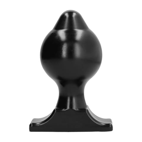 ⁨All Black Korek anatomiczny z rowkami 17,5 cm czarny⁩ w sklepie Wasserman.eu