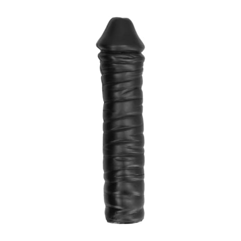 All Black - Dildo z żyłami 38 cm w sklepie Wasserman.eu
