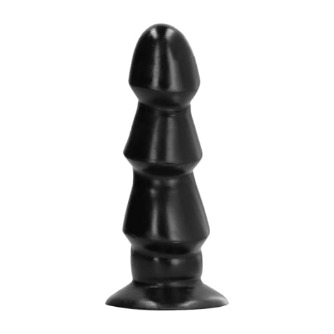 ⁨All Black - Korek analny, piramidki 17 cm⁩ w sklepie Wasserman.eu