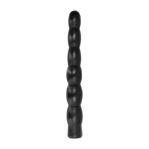 ⁨All Black - Dildo waginalne i analne , 32 cm⁩ w sklepie Wasserman.eu