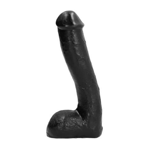 ⁨All Black - Dildo gładkie, 23 cm⁩ w sklepie Wasserman.eu