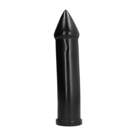 ⁨All Black - Dildo zakończone stożkiem, 24 cm⁩ w sklepie Wasserman.eu