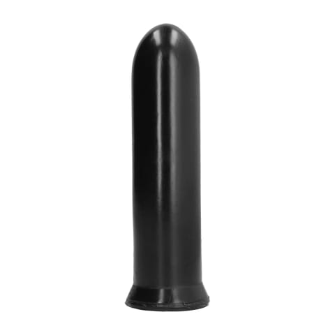 ⁨All Black - Dildo gładkie, krótkie, 19 cm⁩ w sklepie Wasserman.eu