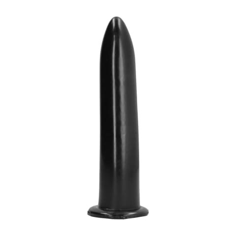 ⁨All Black - Dildo, długie, gładkie, 20 cm⁩ w sklepie Wasserman.eu
