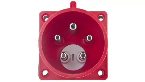 ⁨Wtyczka tablicowa (zwrotnica faz) 32A 5P 400V czerwona IP44 8625-6⁩ w sklepie Wasserman.eu