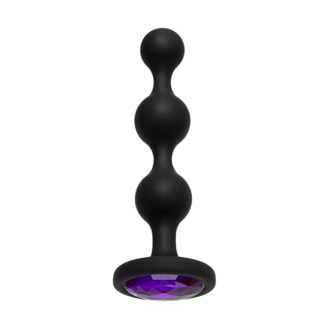 ⁨Doc Johnson Booty Bling Plug Portable silikonowy z koralikami i ozdobą⁩ w sklepie Wasserman.eu