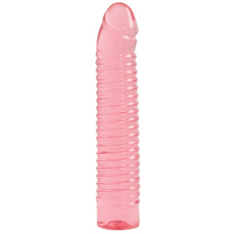 ⁨Doc Johnson Sunrise model żelowy 18 cm anatomiczny żebrowany⁩ w sklepie Wasserman.eu