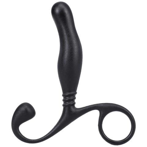 ⁨Doc Johnson Prostate Massager Czarny Anatomiczny ABS Kompaktowy⁩ w sklepie Wasserman.eu