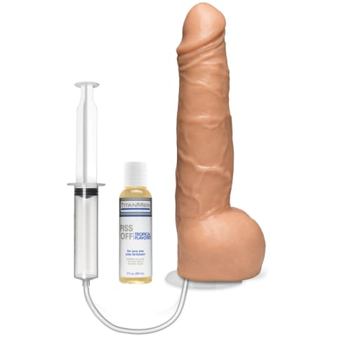 ⁨Doc Johnson Piss Off 10'' model z funkcją aplikacji płynu Vac-U-Lock⁩ w sklepie Wasserman.eu