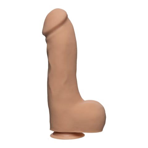 ⁨Doc Johnson Master D 30cm anatomiczny model z jądrami, podwojna gęstość⁩ w sklepie Wasserman.eu