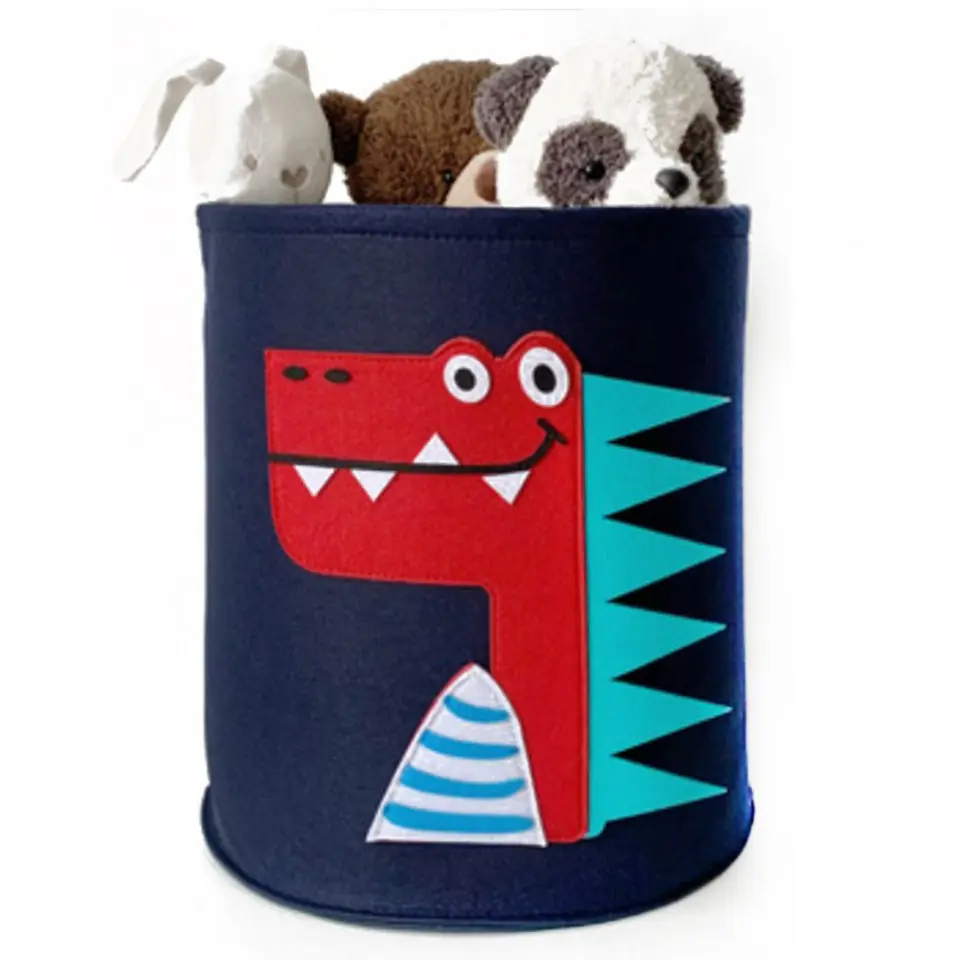 ⁨Toy container basket, laundry bag FELT 35x35 cm OR83WZ5⁩ at Wasserman.eu