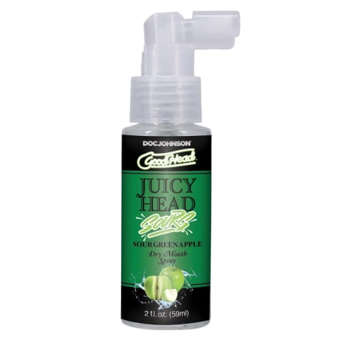 ⁨Doc Johnson GoodHead Spray do ust Sour Green Apple 60ml bez cukru⁩ w sklepie Wasserman.eu