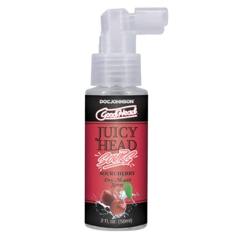 ⁨Doc Johnson GoodHead Spray na suchość ust Sour Cherry 60ml⁩ w sklepie Wasserman.eu