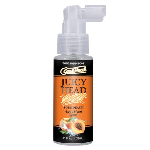⁨Doc Johnson GoodHead Spray Kwaśna Brzoskwinia 60ml na suchość ust⁩ w sklepie Wasserman.eu
