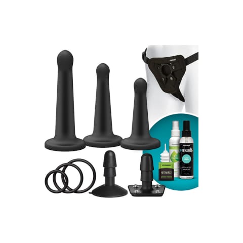 ⁨Doc Johnson Vac-U-Lock Zestaw silikonowych masażerow do masażu prostaty⁩ w sklepie Wasserman.eu