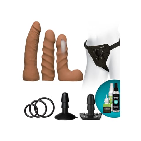 ⁨Doc Johnson Vac-U-Lock Starter Set - Zestaw do personalizacji, 3 końcowki⁩ w sklepie Wasserman.eu