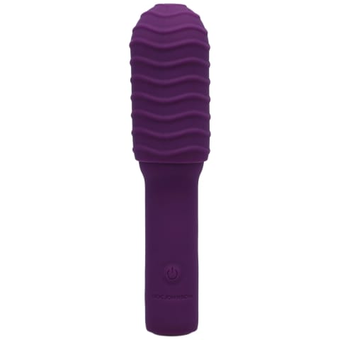 ⁨Doc Johnson Pocket Rocket Elite Mini - silikonowy model 10 cm, rożowy⁩ w sklepie Wasserman.eu
