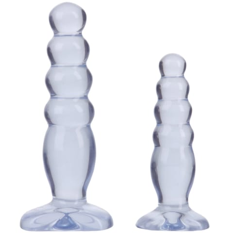 ⁨Doc Johnson Crystal Jellies Zestaw Treningowy 2 Rozmiary Bezpieczny⁩ w sklepie Wasserman.eu