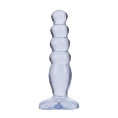 ⁨Doc Johnson Crystal Jellies Delight 12 cm anatomiczny korek stopniowany⁩ w sklepie Wasserman.eu