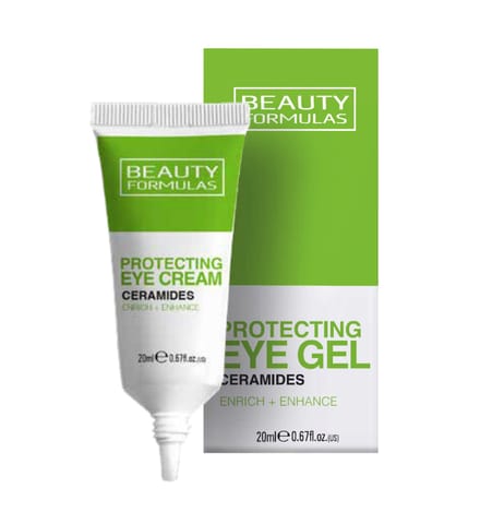 ⁨BEAUTY FORMULAS Ceramides Ochronny krem pod oczy z ceramidami 20 ml⁩ w sklepie Wasserman.eu