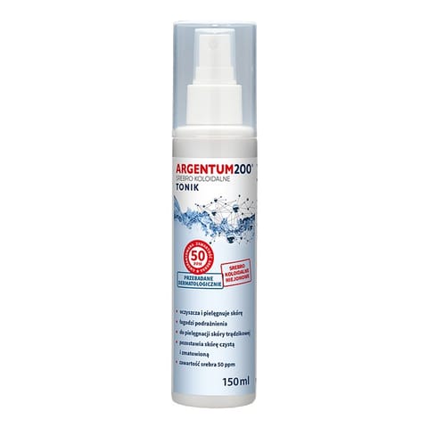 ⁨AURA HERBALS Srebro Koloidalne 50 ppm Argentum200 aerozol 150 ml⁩ w sklepie Wasserman.eu