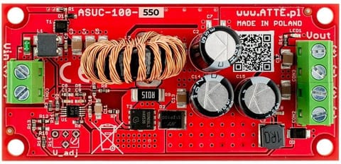 ⁨Przetwornica podnosząca napięcie do 55V ATTE ASUC-100-550-OF⁩ w sklepie Wasserman.eu