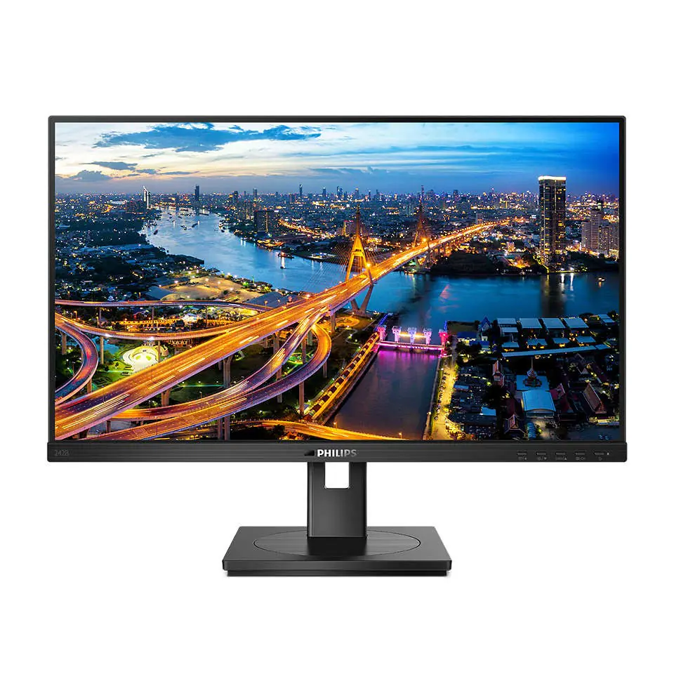 ⁨Monitor LCD Philips z czujnikiem PowerSensor 242B1/00 23,8 ", FHD, 1920 x 1080 pikseli, IPS, 16:9, czarny, 4 ms, 250 cd/m², wyjś⁩ w sklepie Wasserman.eu