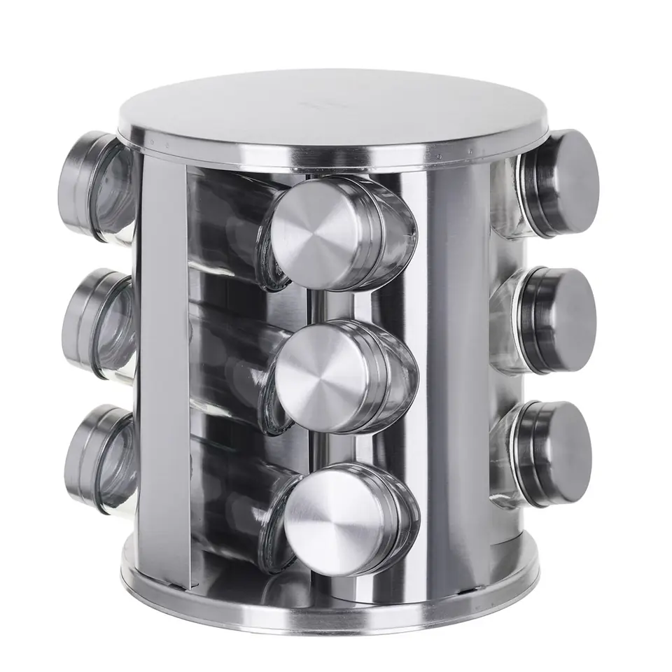 ⁨Maestro MR-1725 set of stand and 12 spice containers⁩ at Wasserman.eu