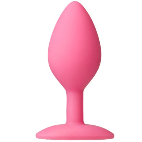 ⁨Doc Johnson Spade Mini Medium korek z silikonu platynowego czarny⁩ w sklepie Wasserman.eu