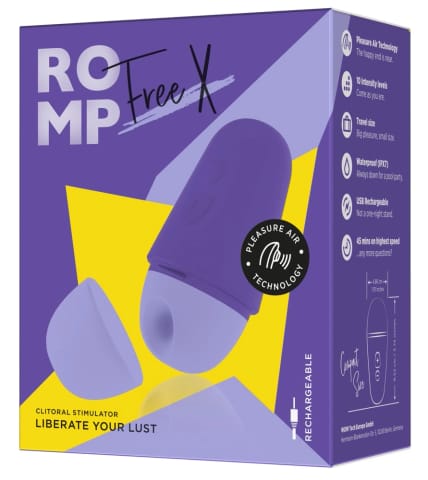 ⁨ROMP Free X - Kompaktowy model z falami powietrza, wodoodporny, ładowalny⁩ w sklepie Wasserman.eu